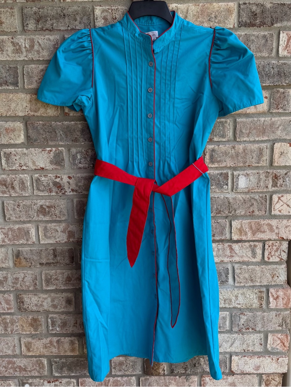 🍒💣 Vintage 80’s pleated style dress shirt